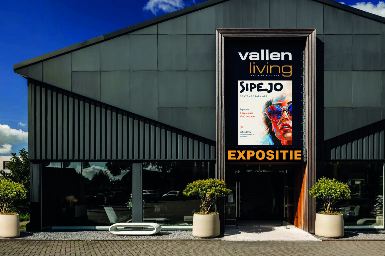 Sipejo Art Exhibition at Vallen Living showroom